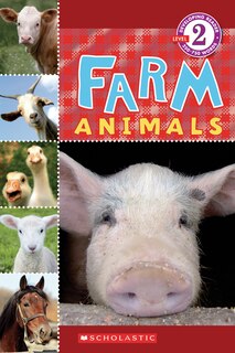 Front cover_Farm Animals (Scholastic Reader, Level 2)