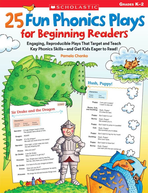 Front cover_25 Fun Phonics Plays for Beginning Readers