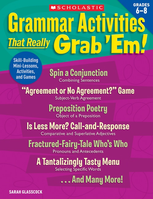 Front cover_Grammar Activities That Really Grab 'Em!