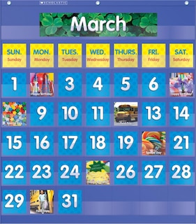Front cover_Monthly Calendar Pocket Chart