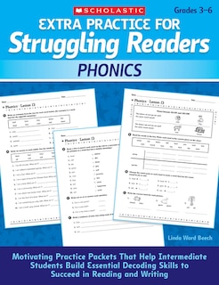 Front cover_Extra Practice for Struggling Readers: Phonics