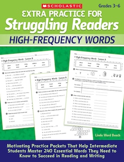Front cover_Extra Practice for Struggling Readers: High-Frequency Words