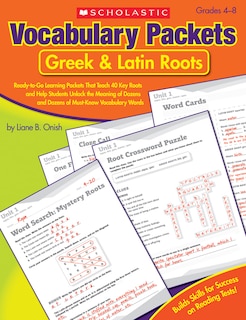 Front cover_Vocabulary Packets: Greek & Latin Roots