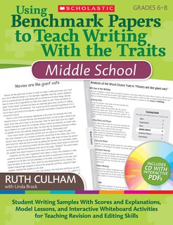 Front cover_Using Benchmark Papers To Teach Writing With The Traits: Middle School