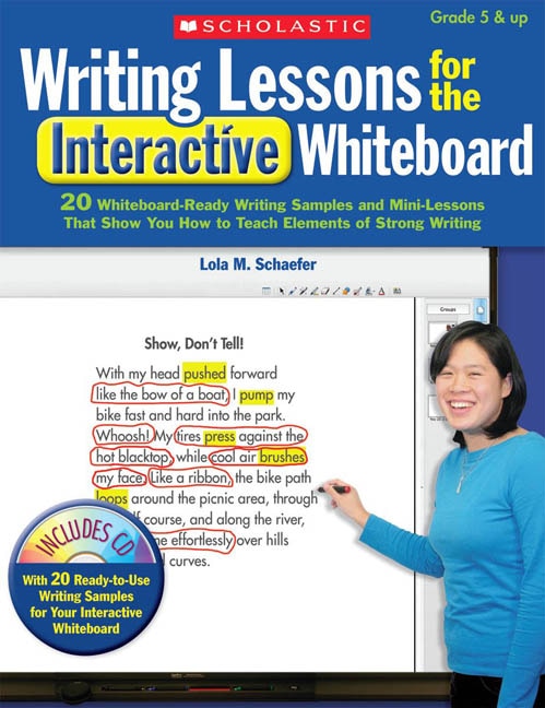 Front cover_Writing Lessons for the Interactive Whiteboard