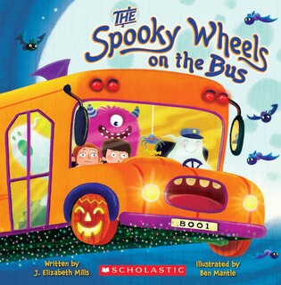 Front cover_The Spooky Wheels on the Bus: (A Holiday Wheels on the Bus Book)