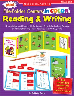 Front cover_Mini File-Folder Centers in Color: Reading and Writing