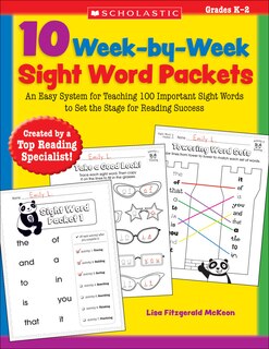 Couverture_10 Week-by-Week Sight Word Packets