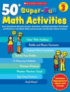 Couverture_50+ Super-Fun Math Activities: Grade 3