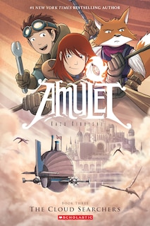 Front cover_The Cloud Searchers: A Graphic Novel (Amulet #3)