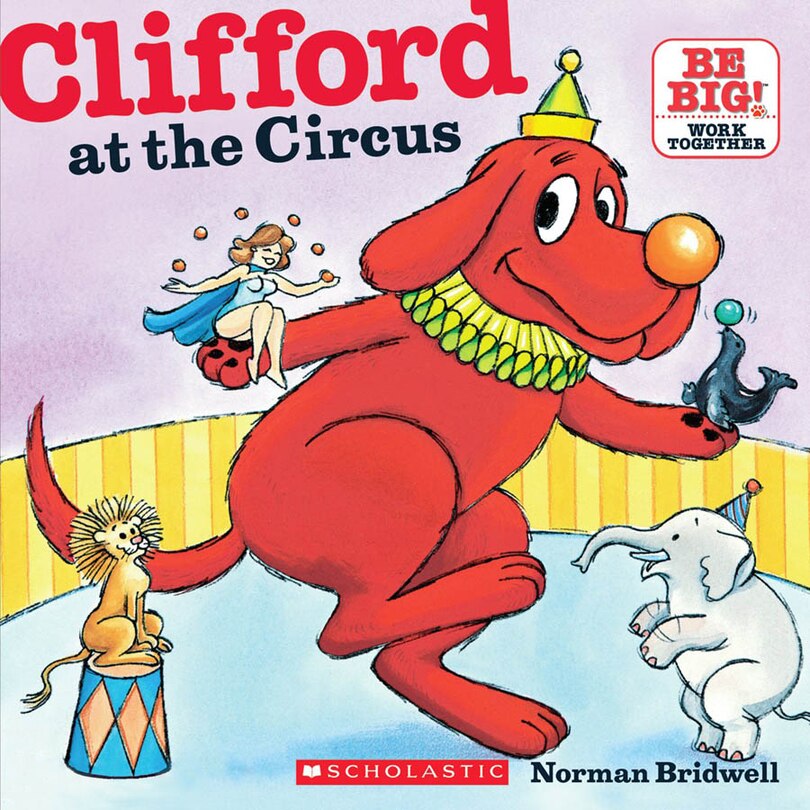 Front cover_Clifford at the Circus