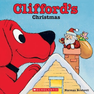Front cover_Clifford's Christmas (classic Storybook)