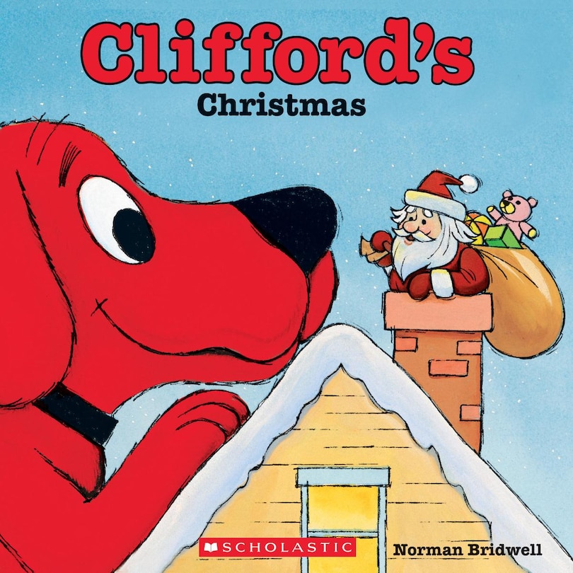 Front cover_Clifford's Christmas (classic Storybook)