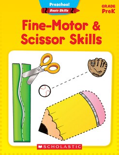 Front cover_Preschool Basic Skills: Fine-Motor & Scissor Skills