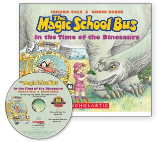 Front cover_The Magic School Bus in the Time of Dinosaurs