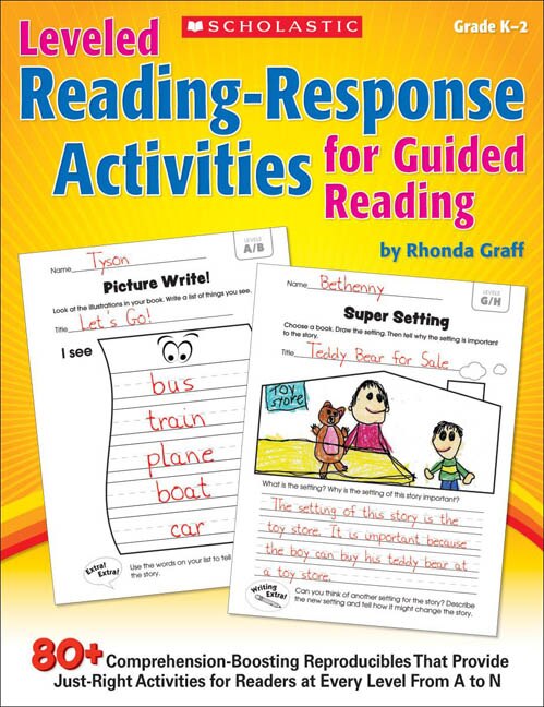 Couverture_Leveled Reading-Response Activities for Guided Reading