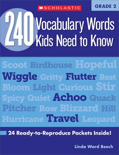 Front cover_240 Vocabulary Words Kids Need to Know: Grade 2
