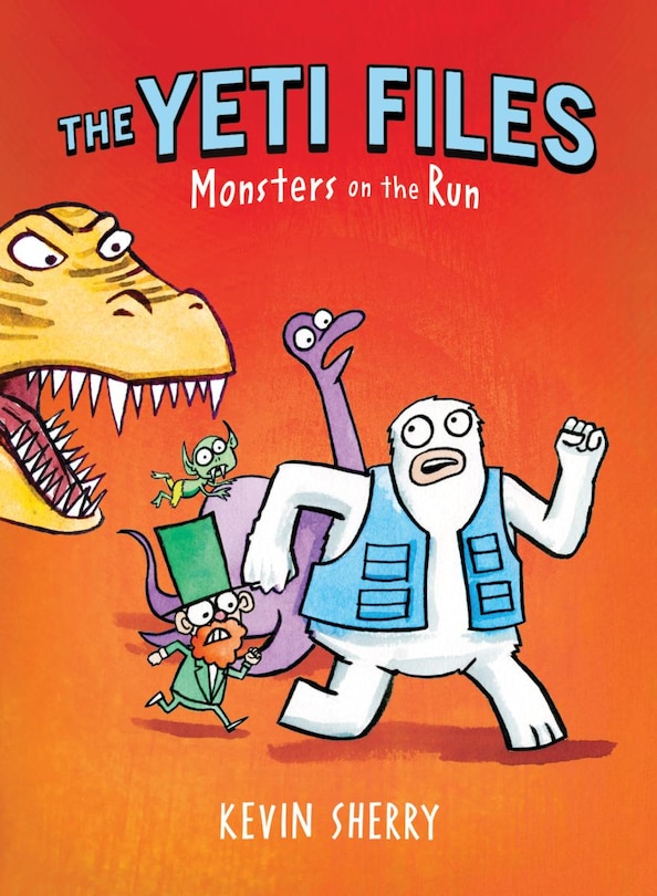 Front cover_Monsters on the Run (The Yeti Files #2)