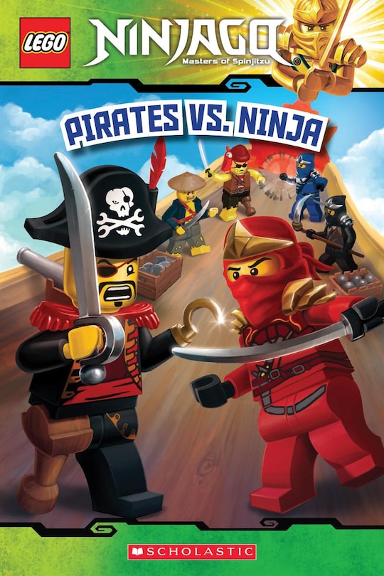 Front cover_Pirates Vs. Ninja (lego Ninjago: Reader)