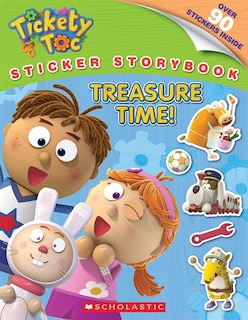 Front cover_Tickety Toc: Treasure Time (Sticker Storybook)