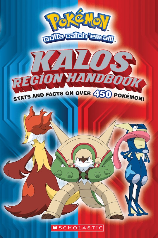 Front cover_Kalos Region Handbook (Pokémon)