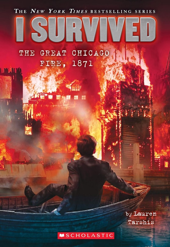 Front cover_I Survived the Great Chicago Fire, 1871 (I Survived #11)