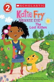 Front cover_Katie Fry, Private Eye #1: The Lost Kitten (Scholastic Reader, Level 2)
