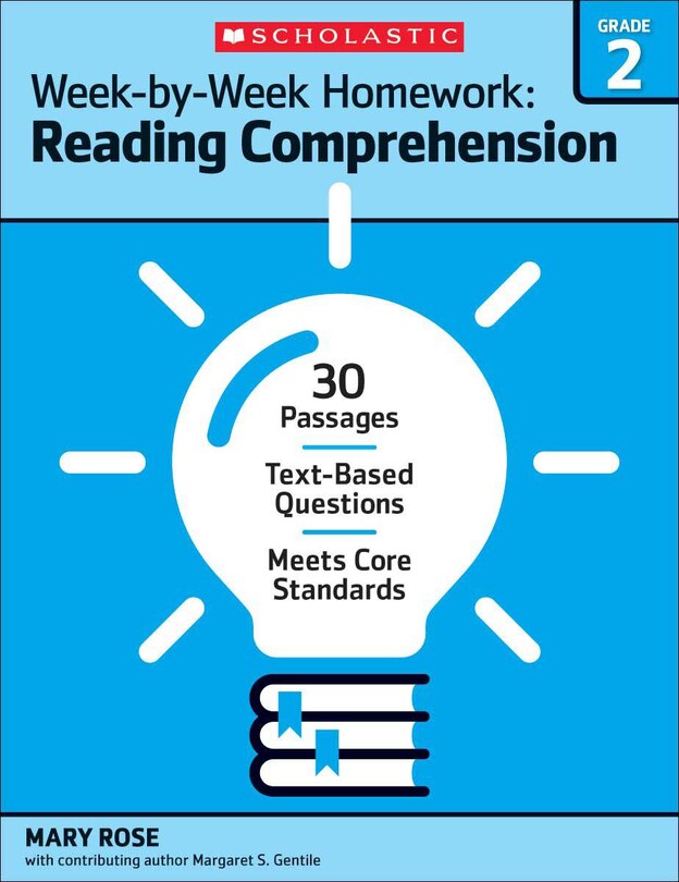 Couverture_Week-by-Week Homework: Reading Comprehension Grade 2