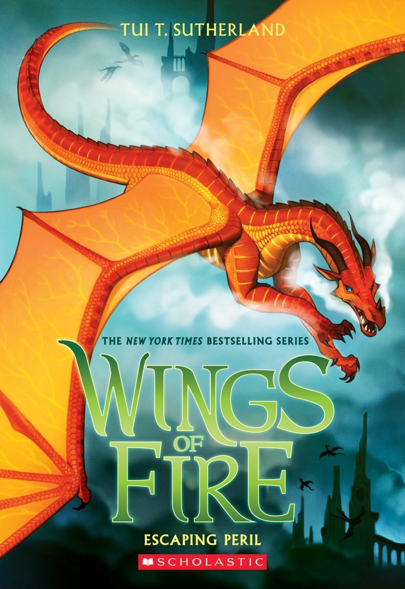 Wings of Fire 漫画英語絵本8冊 Escaping Peril (Wings of Fire #8)