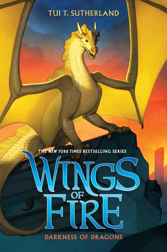 Front cover_Darkness of Dragons (Wings of Fire #10)