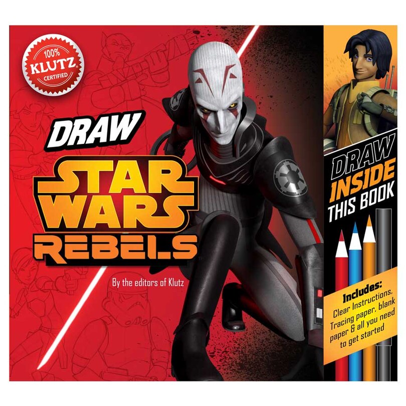 Draw Star Wars Rebels: Be A Trooper! Draw Right Inside This Book