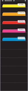 Front cover_File Organizer Pocker Chart (Black)