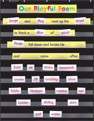 Standard Pocket Chart (Black)