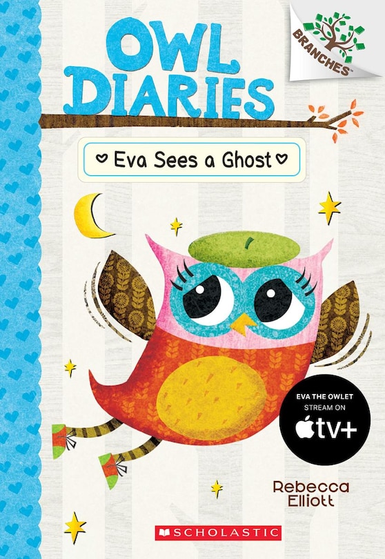 Couverture_Eva Sees a Ghost: A Branches Book (Owl Diaries #2)