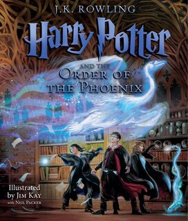 Front cover_Harry Potter and the Order of the Phoenix: The Illustrated Edition (Harry Potter, Book 5)