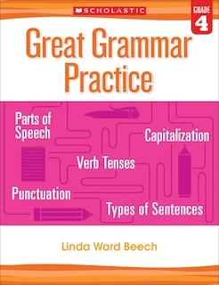 Front cover_Great Grammar Practice: Grade 4