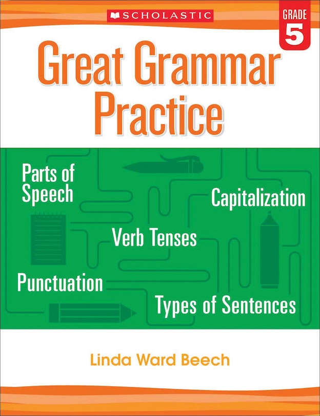 Front cover_Great Grammar Practice: Grade 5