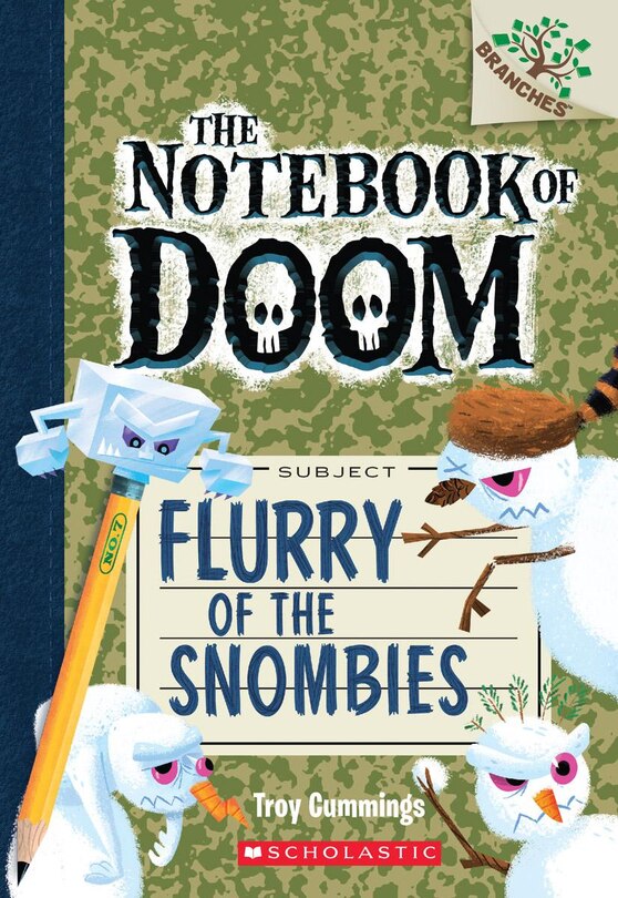 Couverture_Flurry of the Snombies: A Branches Book (The Notebook of Doom #7)