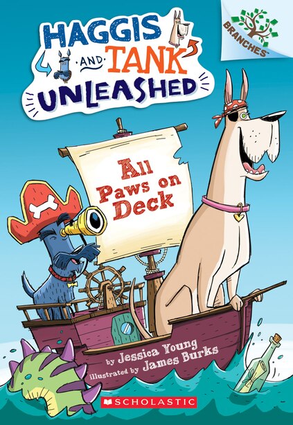 All Paws On Deck: A Branches Book (haggis And Tank Unleashed #1) by Jessica Young