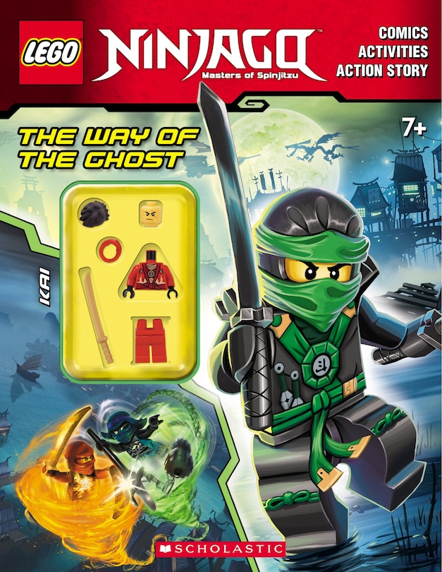 Front cover_The Way of the Ghost (LEGO Ninjago: Activity Book with Minifigure)