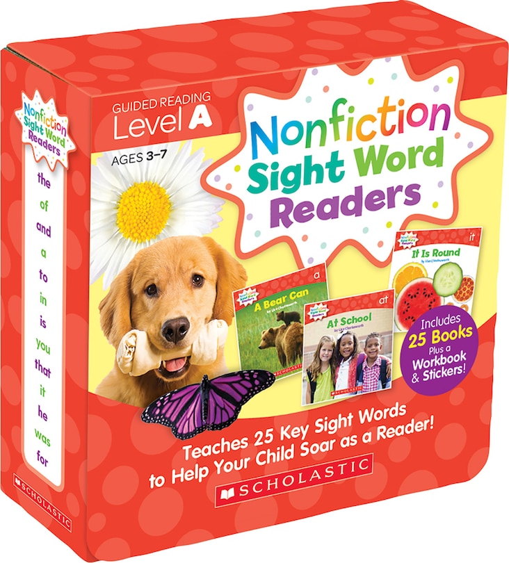 Couverture_Nonfiction Sight Word Readers Parent Pack: Level A