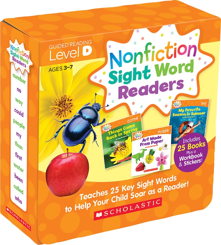 Couverture_Nonfiction Sight Word Readers Parent Pack Level D