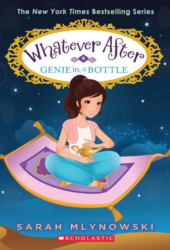 Couverture_Genie in a Bottle (Whatever After #9)