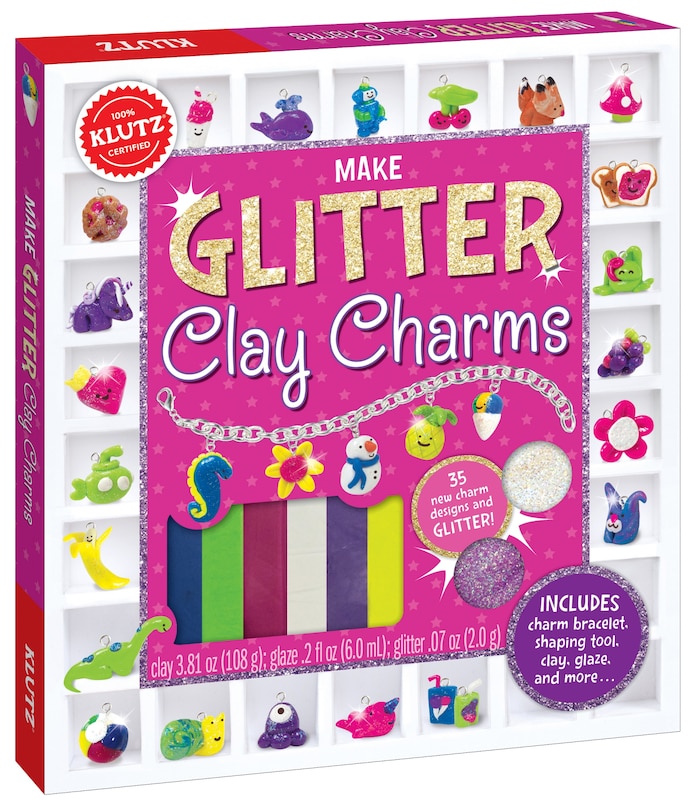 Front cover_Make Glitter Clay Charms