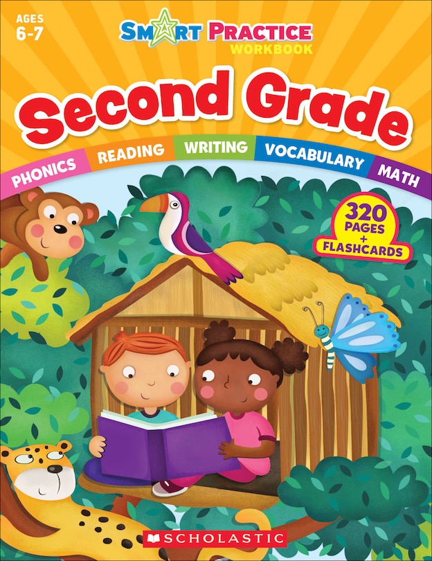 Front cover_Smart Practice Workbook: Second Grade