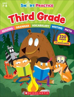 Front cover_Smart Practice Workbook: Third Grade