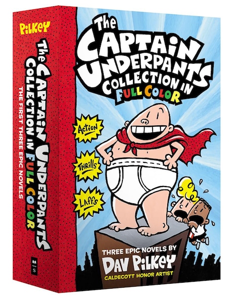 Captain underpants complete set