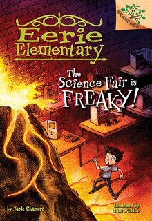 Front cover_The Eerie Elementary #4: Science Fair is Freaky! (Library Edition)