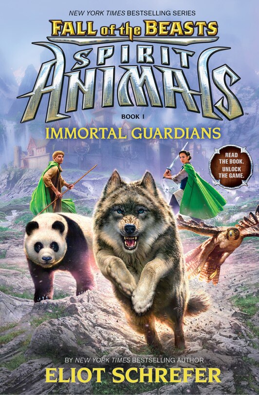 Front cover_Immortal Guardians (spirit Animals: Fall Of The Beasts, Book 1) (library Edition)