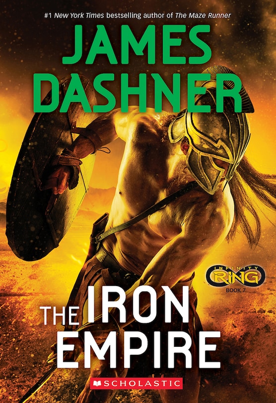 Front cover_The Iron Empire (Infinity Ring, Book 7)